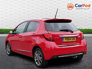Used 2014 Toyota Yaris Excel Red - Interior and Exterior details 11