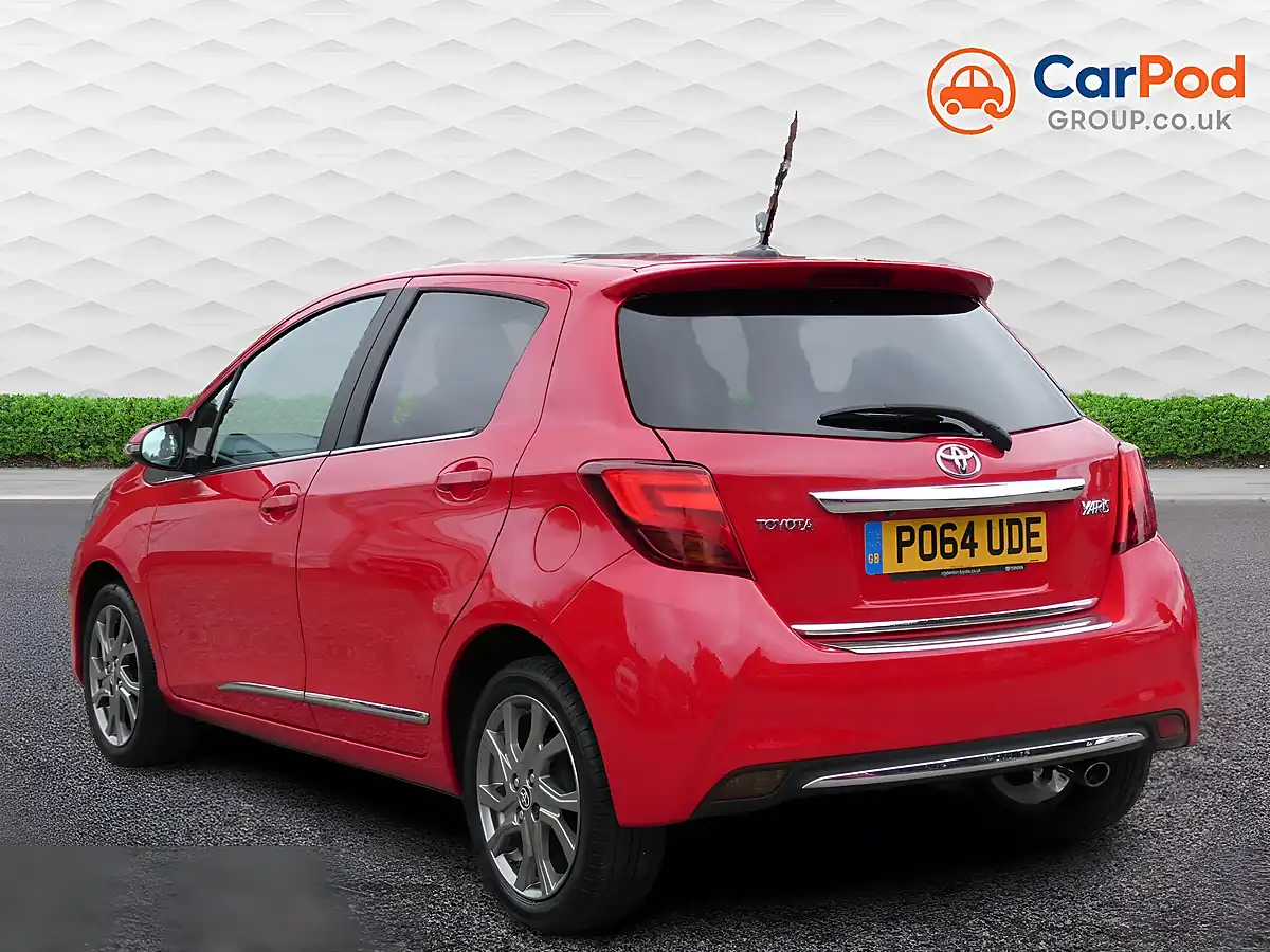 Used 2014 Toyota Yaris Excel Red - Interior and Exterior details 11