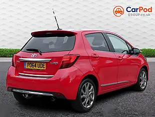 Used 2014 Toyota Yaris Excel Red - Interior and Exterior details 4