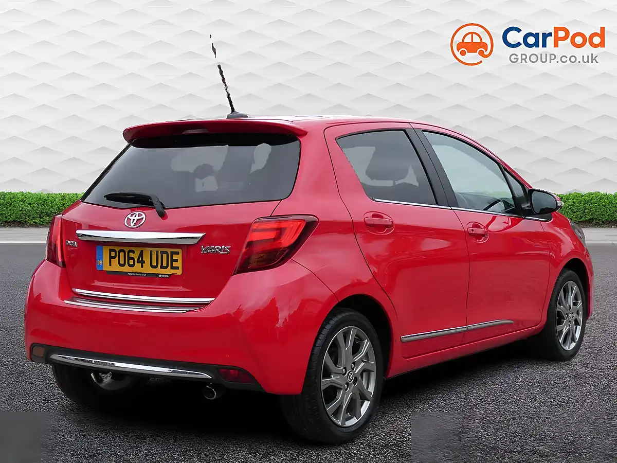 Used 2014 Toyota Yaris Excel Red - Interior and Exterior details 4