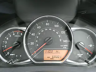 Used 2014 Toyota Yaris Excel Red - Interior and Exterior details 8