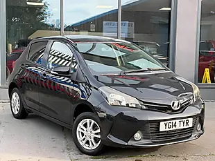 Used 2014 Toyota Yaris Icon Black - Interior and Exterior details 2
