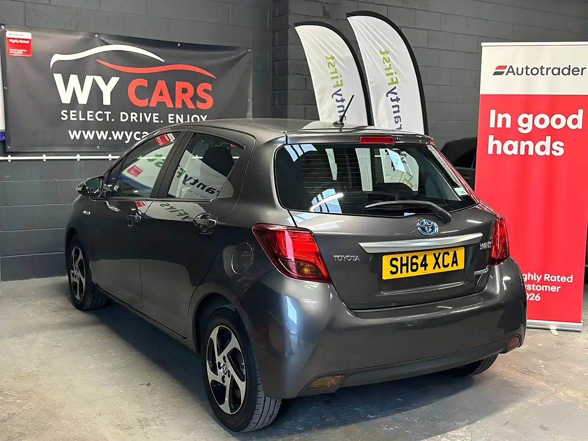 Used 2014 Toyota Yaris Icon Grey - Interior and Exterior details 6