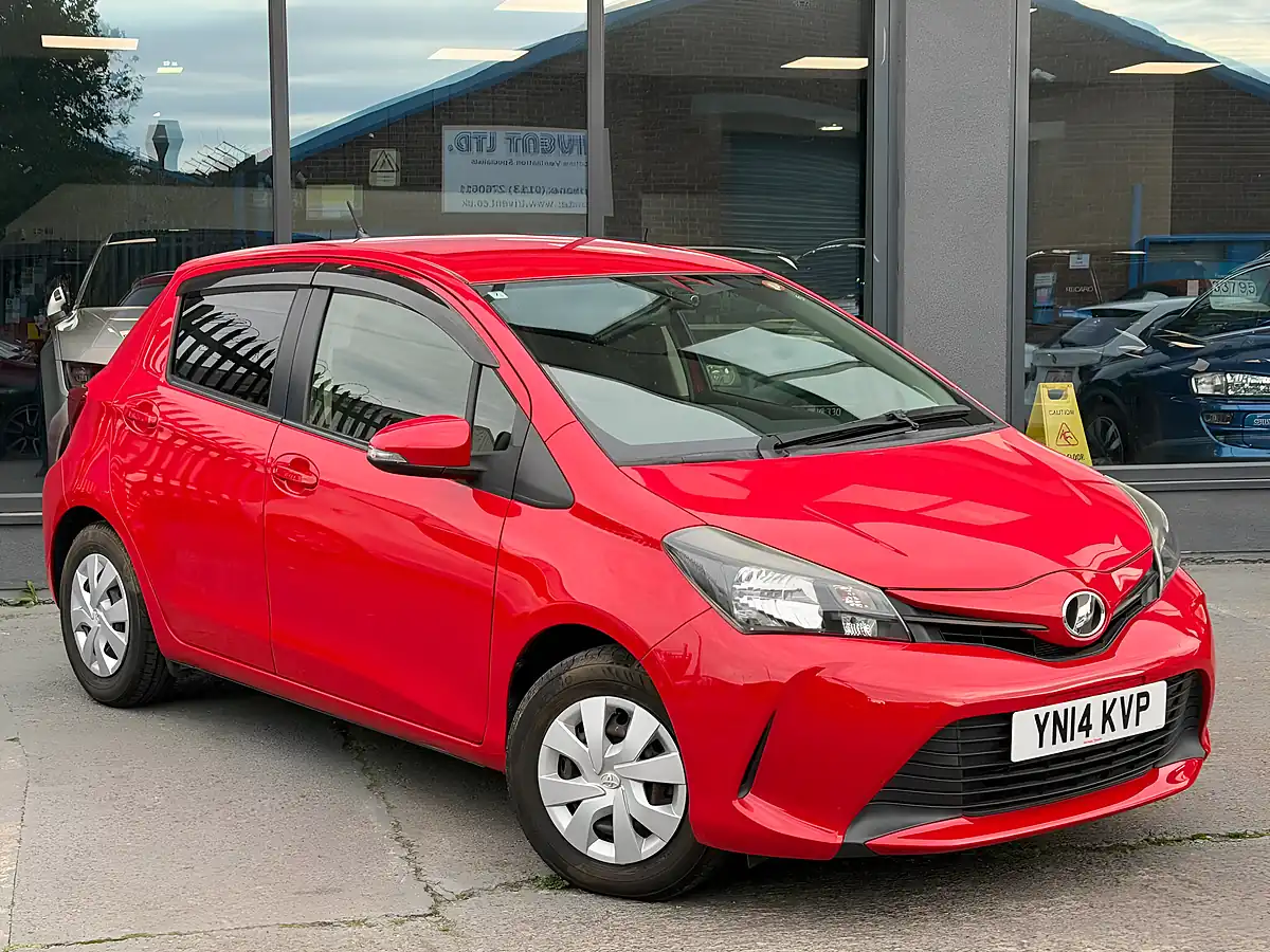 Used 2014 Toyota Yaris Icon Multidrive S Red - Interior and Exterior details 2