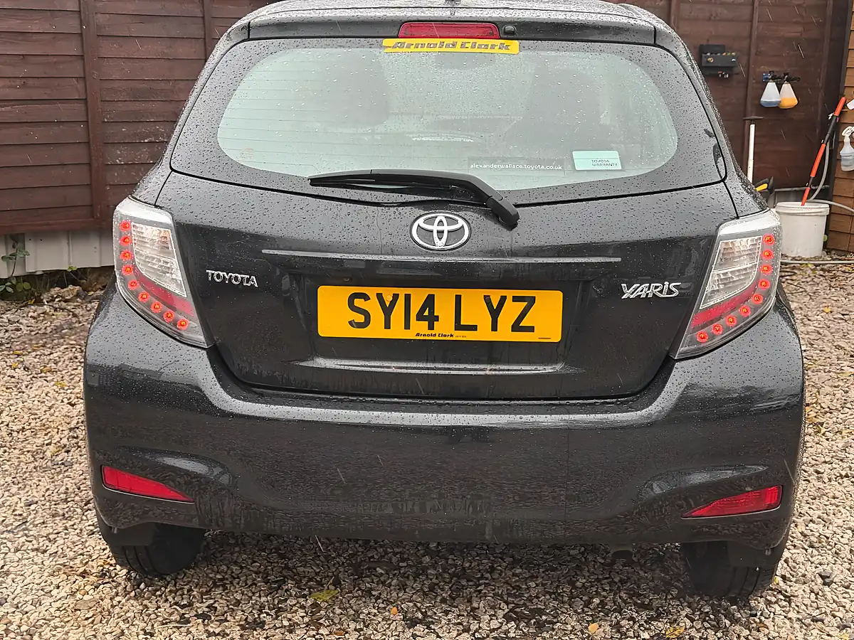 Used 2014 Toyota Yaris Icon Plus Black - Interior and Exterior details 9