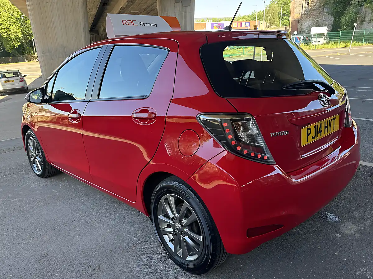 Used 2014 Toyota Yaris Icon Plus Red - Interior and Exterior details 13