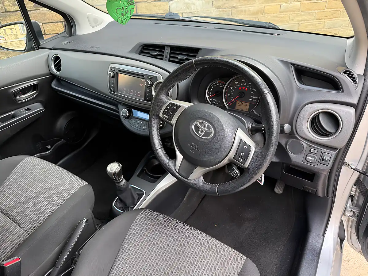 Used 2014 Toyota Yaris Icon Plus Silver - Interior and Exterior details 2