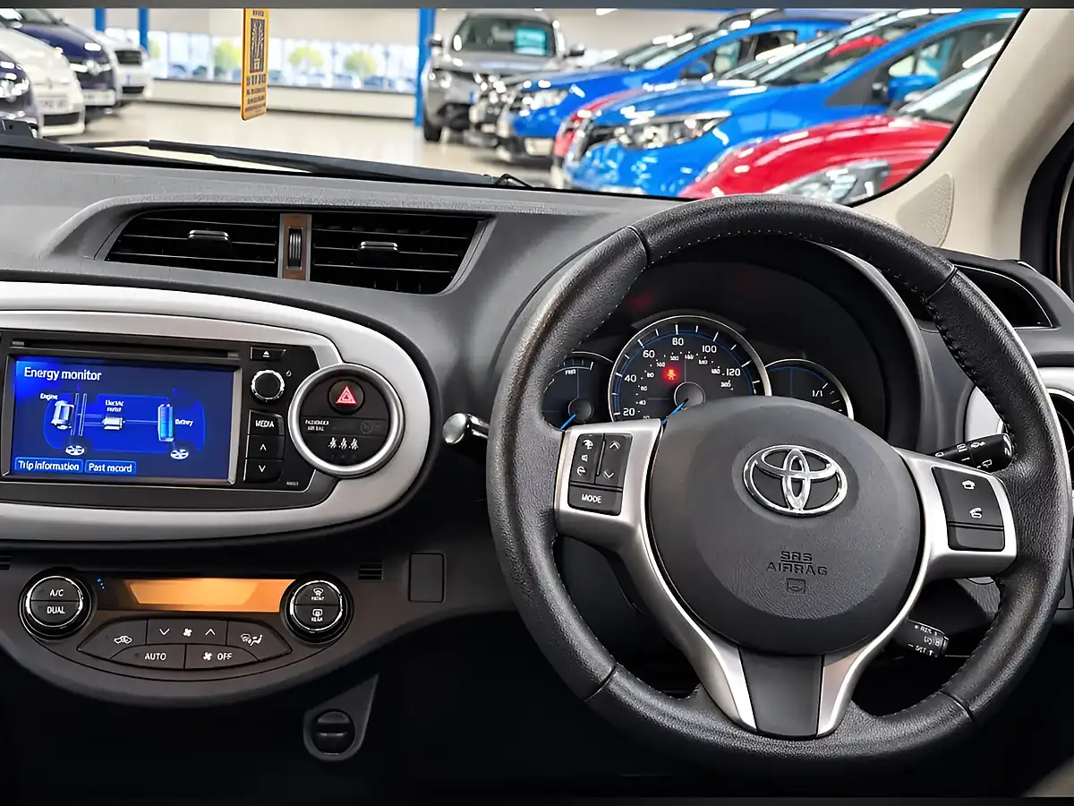 Used 2014 Toyota Yaris Icon Plus White - Interior and Exterior details 20