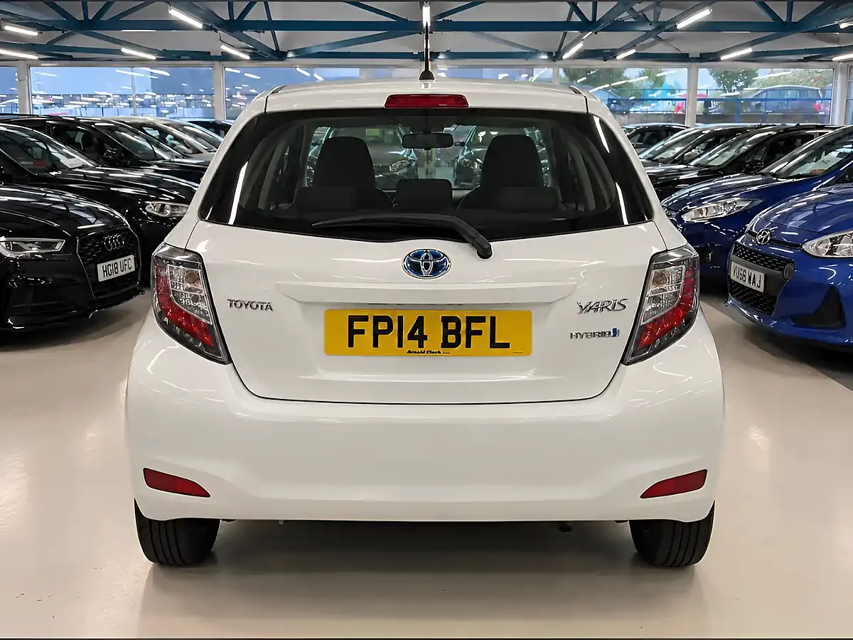 Used 2014 Toyota Yaris Icon Plus White - Interior and Exterior details 7