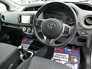 Used 2014 Toyota Yaris Icon White - Interior and Exterior details 3