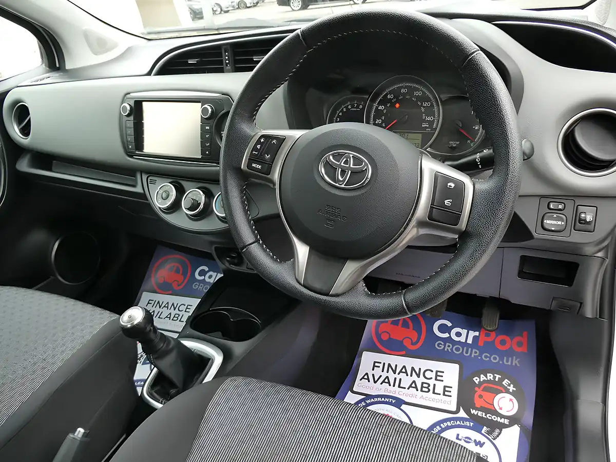 Used 2014 Toyota Yaris Icon White - Interior and Exterior details 3