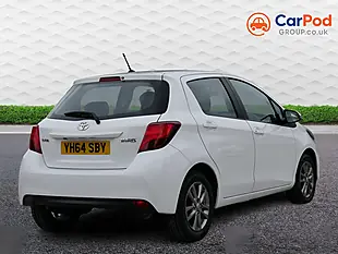 Used 2014 Toyota Yaris Icon White - Interior and Exterior details 4