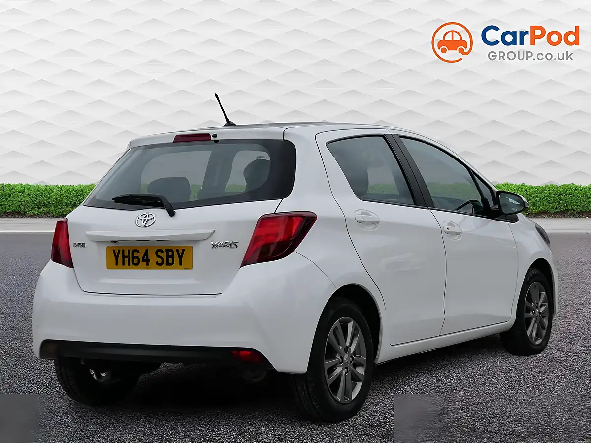 Used 2014 Toyota Yaris Icon White - Interior and Exterior details 4