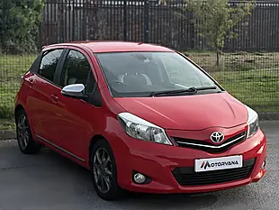 Used 2014 Toyota Yaris Trend Red - Interior and Exterior details 2