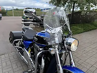 Used 2014 Triumph Thunderbird 1600 Blue - Interior and Exterior details 10