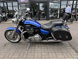 Used 2014 Triumph Thunderbird 1600 Blue - Interior and Exterior details 6