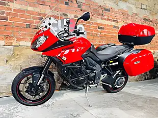 Used 2014 Triumph Tiger 1050 Sport Red - Interior and Exterior details 12
