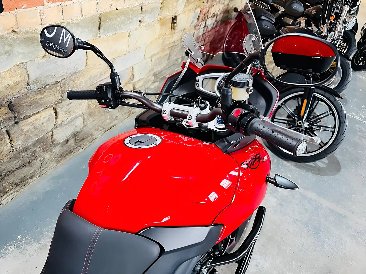 Used 2014 Triumph Tiger 1050 Sport Red - Interior and Exterior details 8