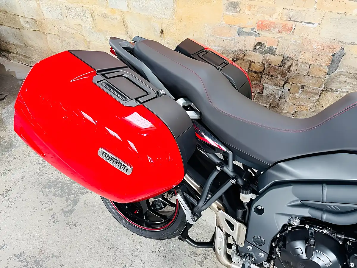 Used 2014 Triumph Tiger 1050 Sport Red - Interior and Exterior details 10