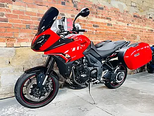 Used 2014 Triumph Tiger 1050 Sport Red - Interior and Exterior details 13