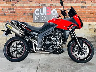 Used 2014 Triumph Tiger 1050 Sport Red - Interior and Exterior details 2