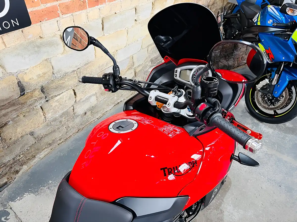 Used 2014 Triumph Tiger 1050 Sport Red - Interior and Exterior details 9