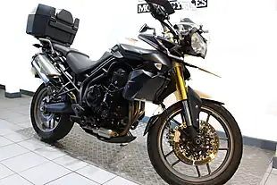 Used 2014 Triumph Tiger 800 White - Interior and Exterior details 2