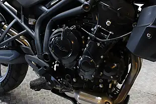Used 2014 Triumph Tiger 800 White - Interior and Exterior details 6
