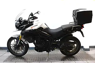 Used 2014 Triumph Tiger 800 White - Interior and Exterior details 9