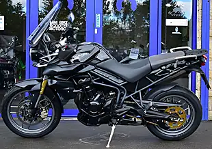 Used 2014 Triumph Tiger 800 Xr Jet Black - Interior and Exterior details 10