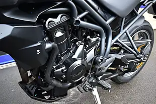 Used 2014 Triumph Tiger 800 Xr Jet Black - Interior and Exterior details 12
