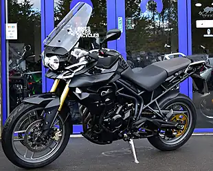 Used 2014 Triumph Tiger 800 Xr Jet Black - Interior and Exterior details 2
