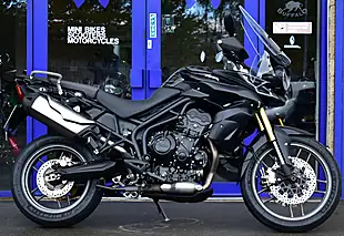 Used 2014 Triumph Tiger 800 Xr Jet Black - Interior and Exterior details 5