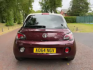 Used 2014 Vauxhall Adam Glam Red/Purple - Interior and Exterior details 6