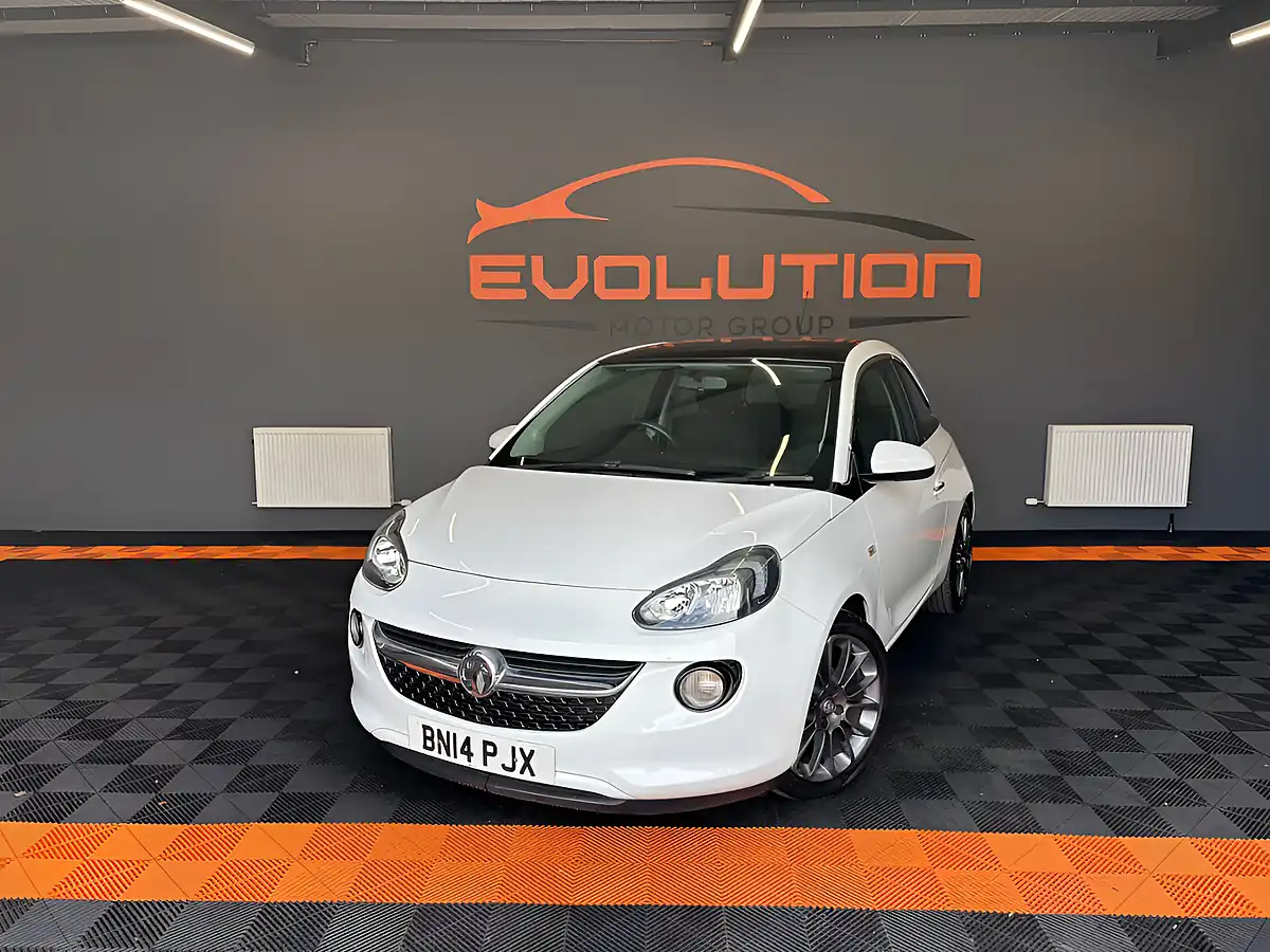 Used 2014 Vauxhall Adam Glam White - Front View