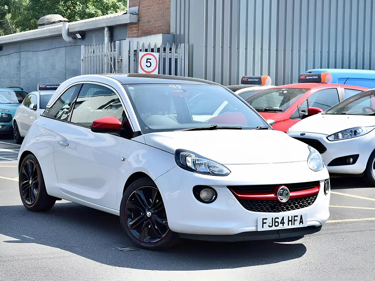 Used 2014 Vauxhall Adam Glam White - Front View