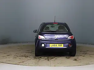 Used 2014 Vauxhall Adam Jam Blue - Interior and Exterior details 2