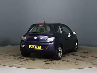 Used 2014 Vauxhall Adam Jam Blue - Interior and Exterior details 4