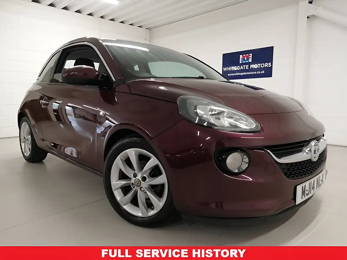 Used 2014 Vauxhall Adam Jam Purple Fiction - Front View