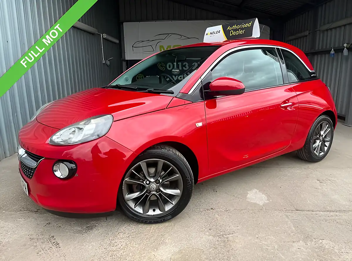 Used 2014 Vauxhall Adam Jam Red - Front View