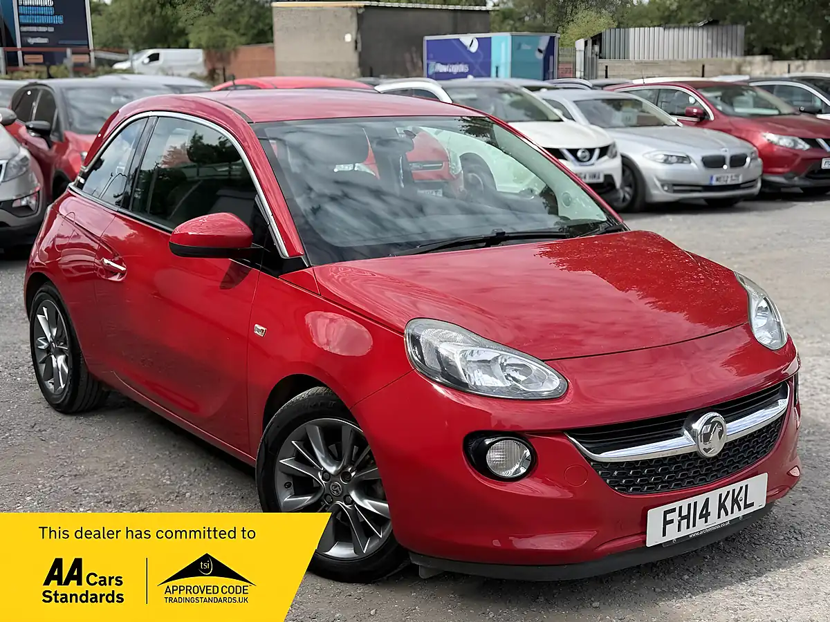 Used 2014 Vauxhall Adam Jam Red - Front View