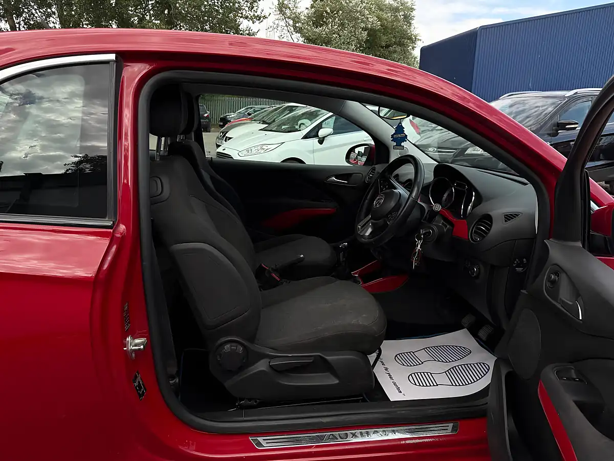 Used 2014 Vauxhall Adam Jam Red - Interior and Exterior details 10