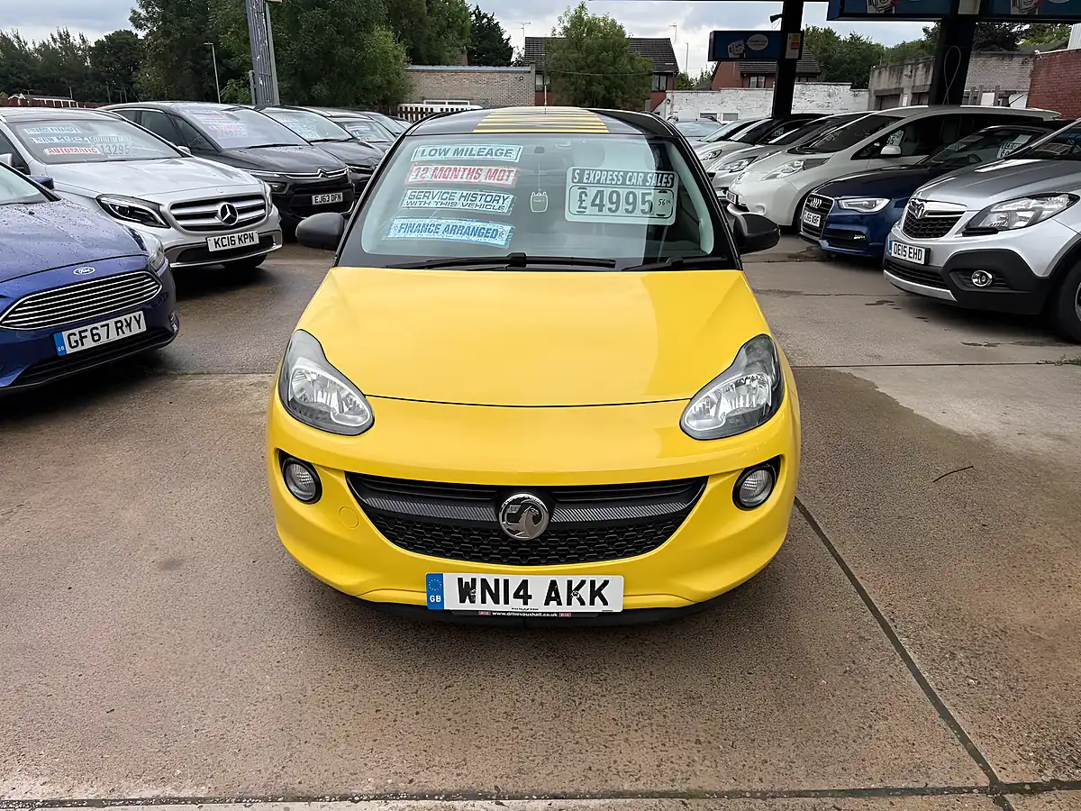 Used 2014 Vauxhall Adam Slam Yellow - Interior and Exterior details 7
