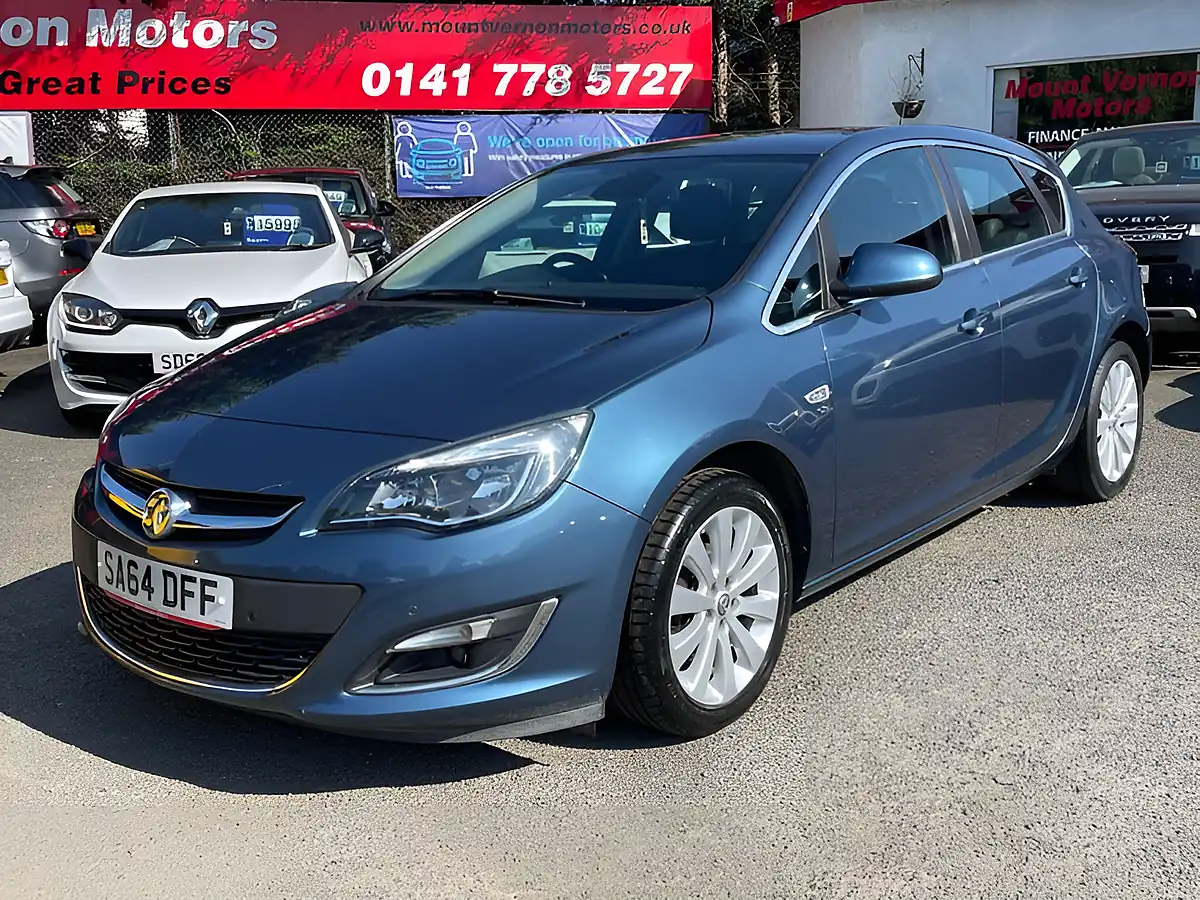 Used 2014 Vauxhall Astra Elite Blue - Interior and Exterior details 2