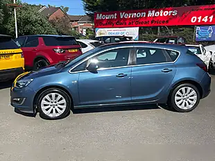 Used 2014 Vauxhall Astra Elite Blue - Interior and Exterior details 3