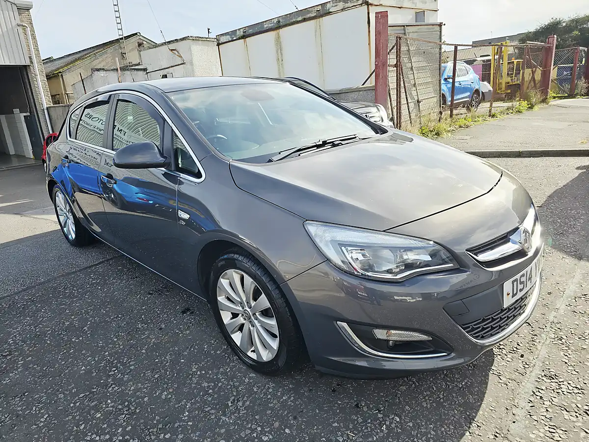 Used 2014 Vauxhall Astra Elite Grey - Interior and Exterior details 2