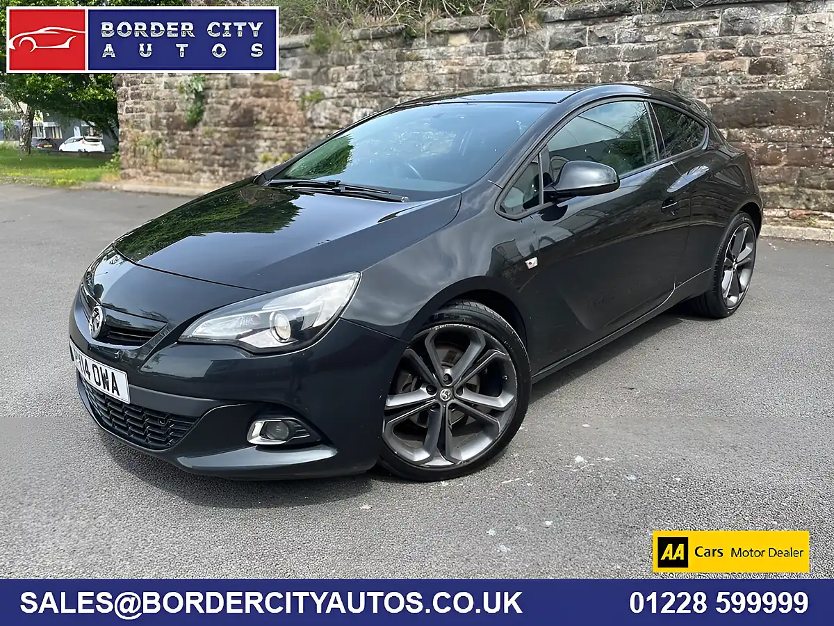 Used 2014 Vauxhall Astra Gtc Limited Edition Black - Front View