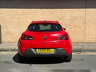 Used 2014 Vauxhall Astra Gtc Sri Red - Interior and Exterior details 2