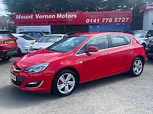 Used 2014 Vauxhall Astra Sri Red - Interior and Exterior details 3