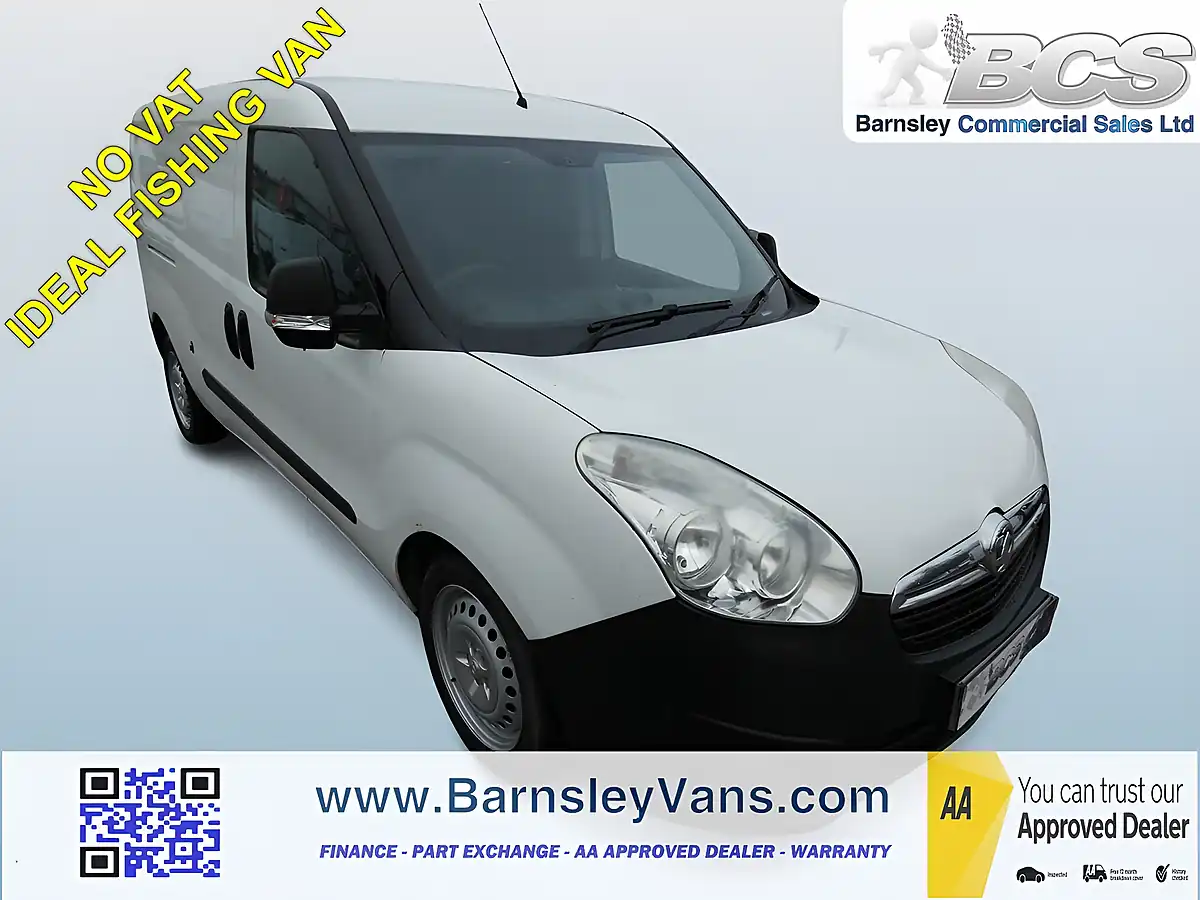 Used 2014 Vauxhall Combo Lwb One Person Conversion White - Front View